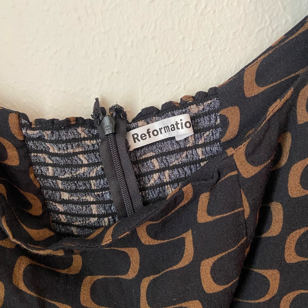 Reformation Sigmund Dress Linguini - Picture 6 of 8